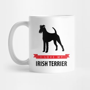 I Love My Irish Terrier Mug